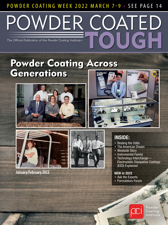 Powder Coated Tough Issues Powder Coating Institute